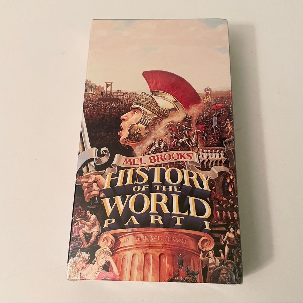 Mel Brooks History of the World Part 1 VHS Fox Video Sealed